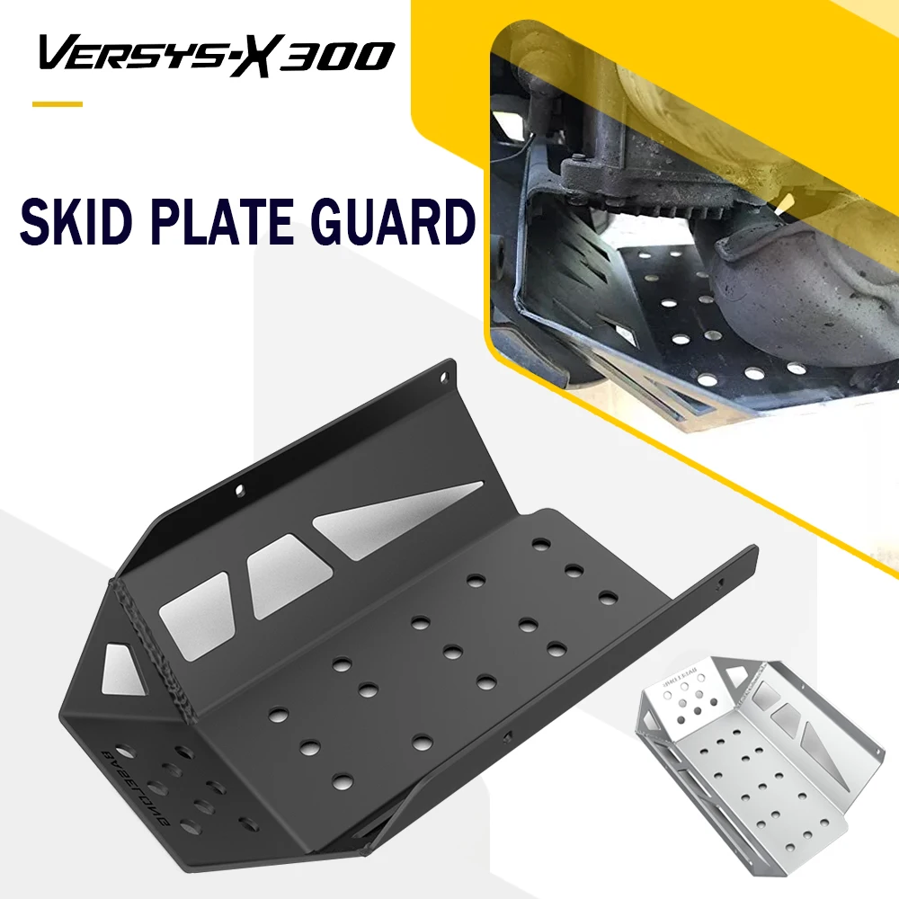 For Kawasaki VERSYS-X300 Versys-X 300 2017 - 2024 Motorcycle Skid Plate Engine Guard Chassis Protection Cover Engine Protector