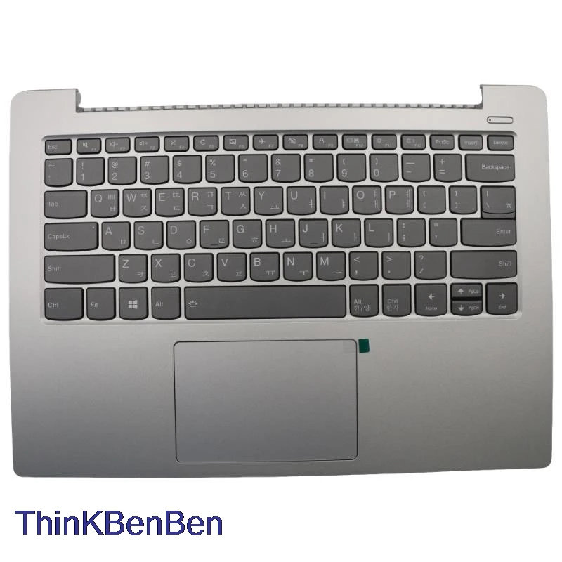 

KR Korean Platinum Grey Keyboard Upper Case Palmrest Shell Cover For Lenovo Ideapad 330S 14 14IKB 14AST 5CB0R07537