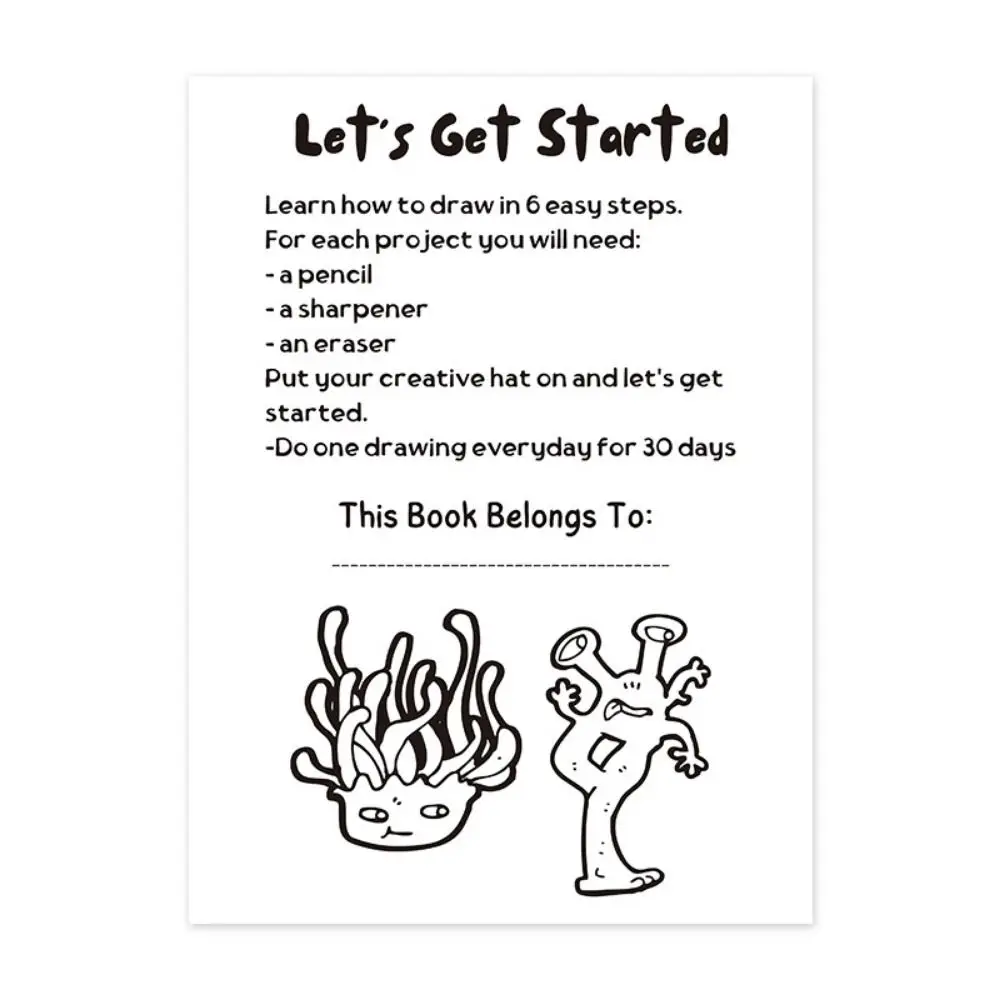 Travel Drawing Cartoon Coloring Book Early Education Stationery Graffiti Copy Sketch Book Enlightenment Doodling