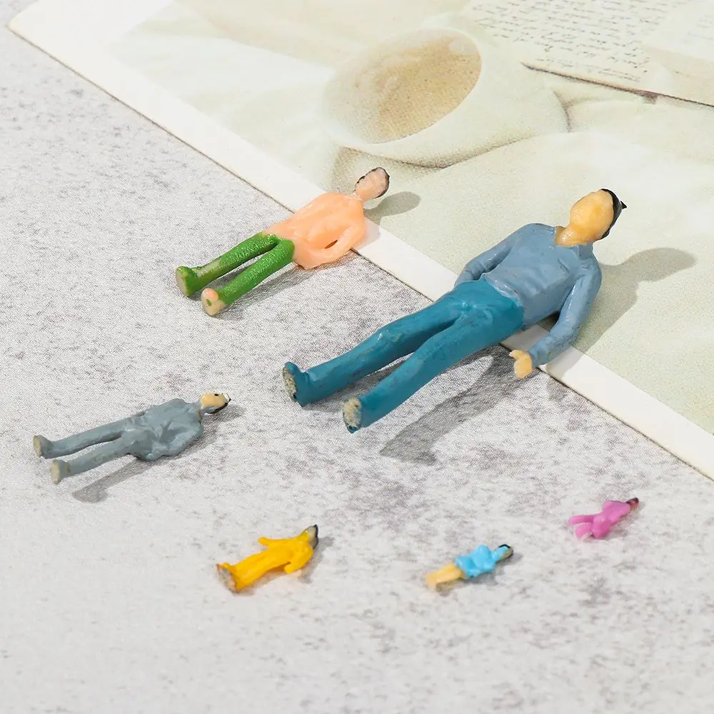 

Горячие украшения для кукольного домика 1:100/1:150/1:75/1:50 масштабная модель здания пассажиры фигурки людей DIY персонаж поезд пейзаж