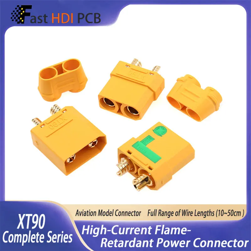 XT90H コネクターセット（保護カバー付き）、30A 大電流ワイヤーハーネス、RCモデル、充電器、リチウム電池アプリケーション用