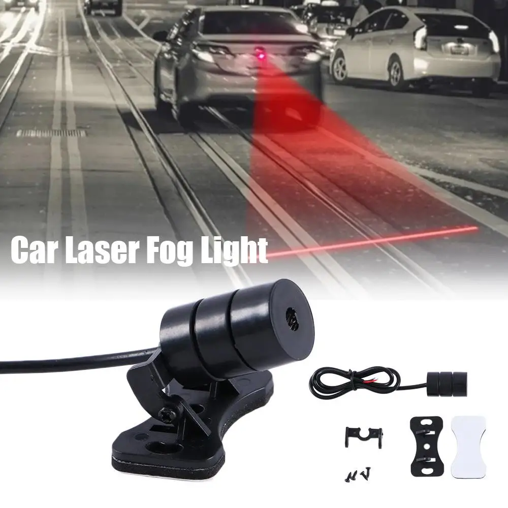 

Motorcycle Cruiser Auto LED Taillight Anti-collision Warning Car Lights Laser Lamps Warning Lamp Fog Light