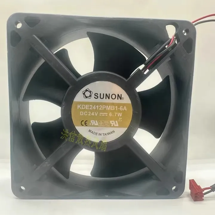 

Free shipping original KDE2412PMB1-6A 12CM 12038 24V 6.7W inverter fan