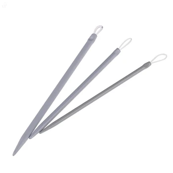 3pcs/set Nylon Wire Knitting Needles Yarn Sewing Needles Apparel Sewing & Fabric Art…
