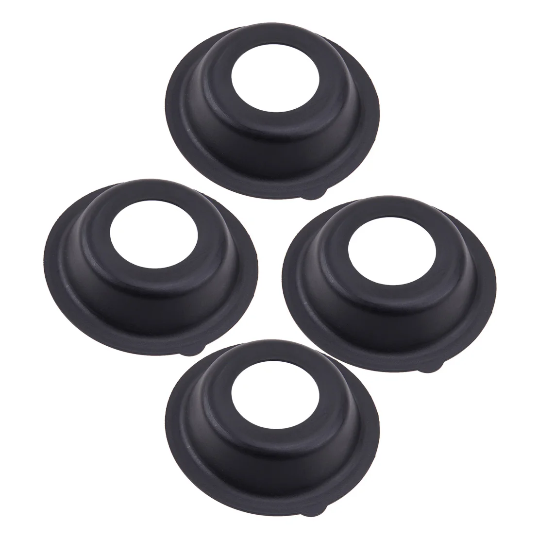 4Pcs Motorcycle Carburetor Slide Diaphragm Membranes Fit For Yamaha SR250 T Exciter XS650 S Heritage Special XJ900 R Seca XS1100