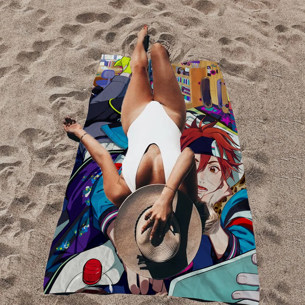 Hot Anime Sk8 The Infinity Big Microfiber Beach Towels Quick Dry Towel Sand Beach Towels Pool Towel For Travel Swim Pool Yoga