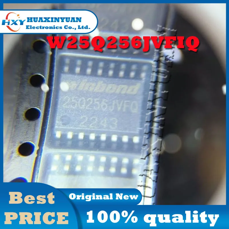 1PCS/LOT W25Q256JVFIQ SOP16 W W25 W25Q2 W25Q256 W25Q256JV W25Q256JVF W25Q256JVFI NOR FLASH New and Original  Ic Chip In Stock IC