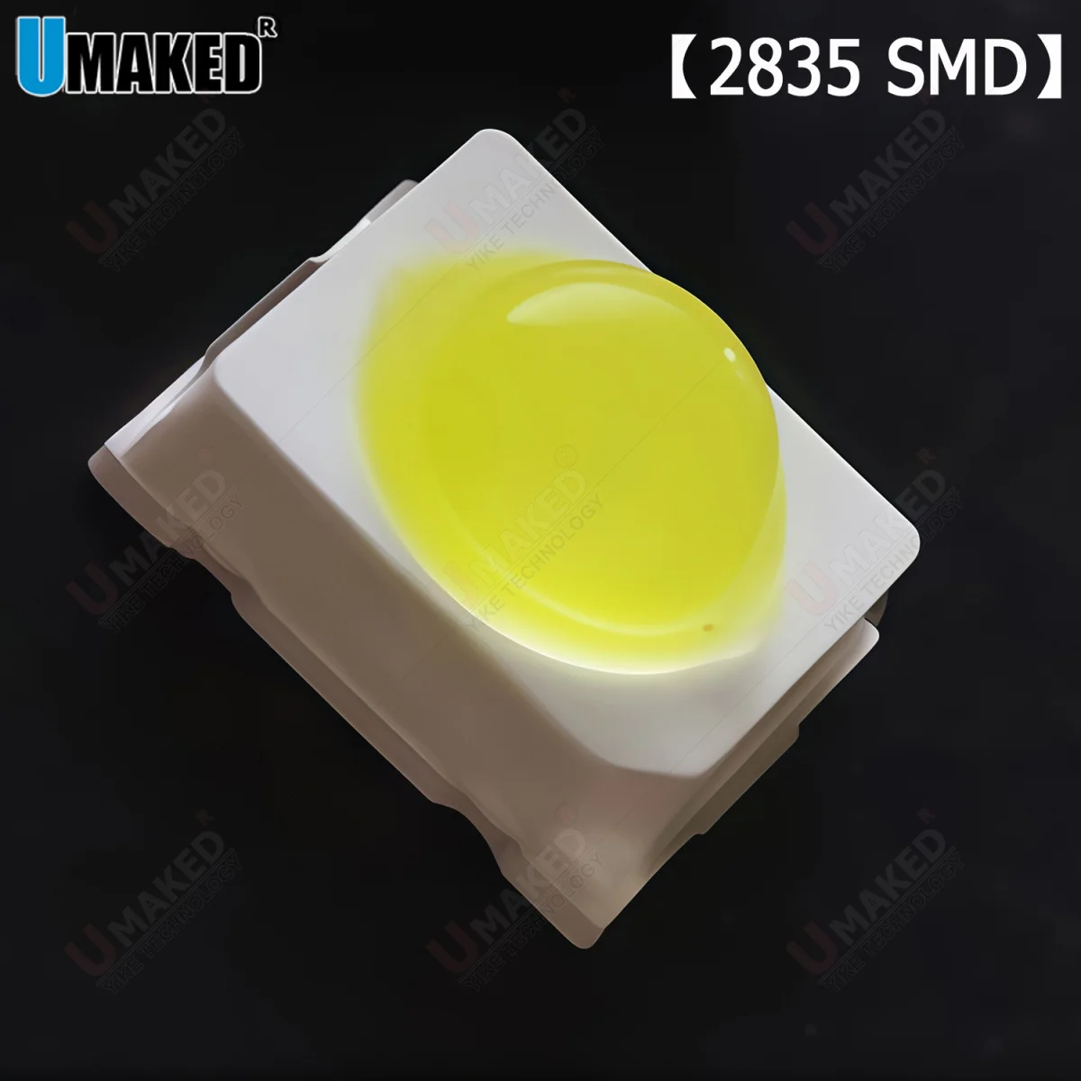 100PCS 2835 0.2W led ball head with len 15/30/60/90 degree led emitter diodes Red Yellow white Green Blue  IR850 lamp bead chip