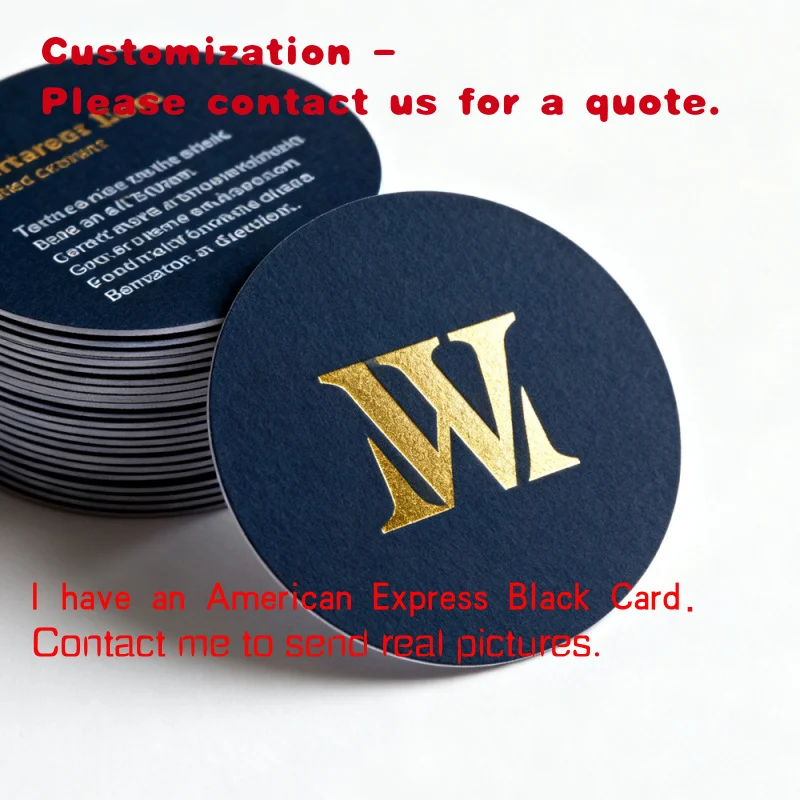 

custom.Richful Luxury Foil Custom Business Cards Advertising with Film Lamination & Hot Stamping on Art PaperThank You