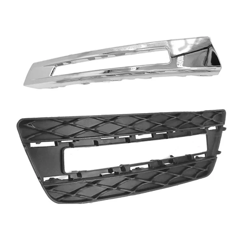 

Front Bumper Daytime Running Fog Light Cover Trim Grill For Mercedes Benz GL450 GL350 450-ABQF