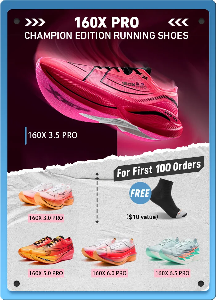 Xtep 160X 3,0 Pro Männer Laufschuhe Carbon Platte Professionelle Marathon PB Rebound Dämpfung Sport Turnschuhe Männlich 978119110115 – Detail 1