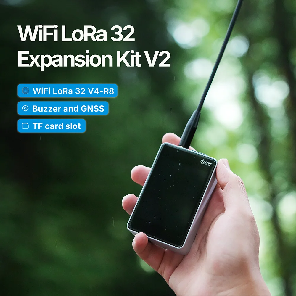 Heltec WiFi LoRa 32 Expansion Kit V2 ESP32 SX1262 LoRaWAN Meshtastic Dev-board Kit WiFi Bluetooth 2.8 inch Touch Screen Display