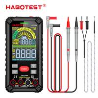 HABOTEST HT129 Professional Digital Multimeter True RMS Capacitance Tester Rechargeable Battery Ohm AC DC Multitester Meter