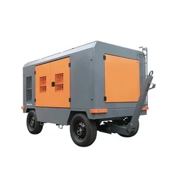 High Quality Mobile Screw Diesel Portable Industrial Air Compressors Water Well Drill Machine Air Compressor Factory for Sale