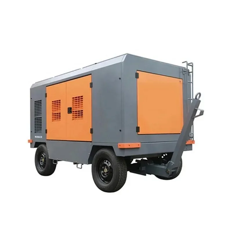 High Quality Mobile Screw Diesel Portable Industrial Air Compressors Water Well Drill Machine Air Compressor Factory for Sale