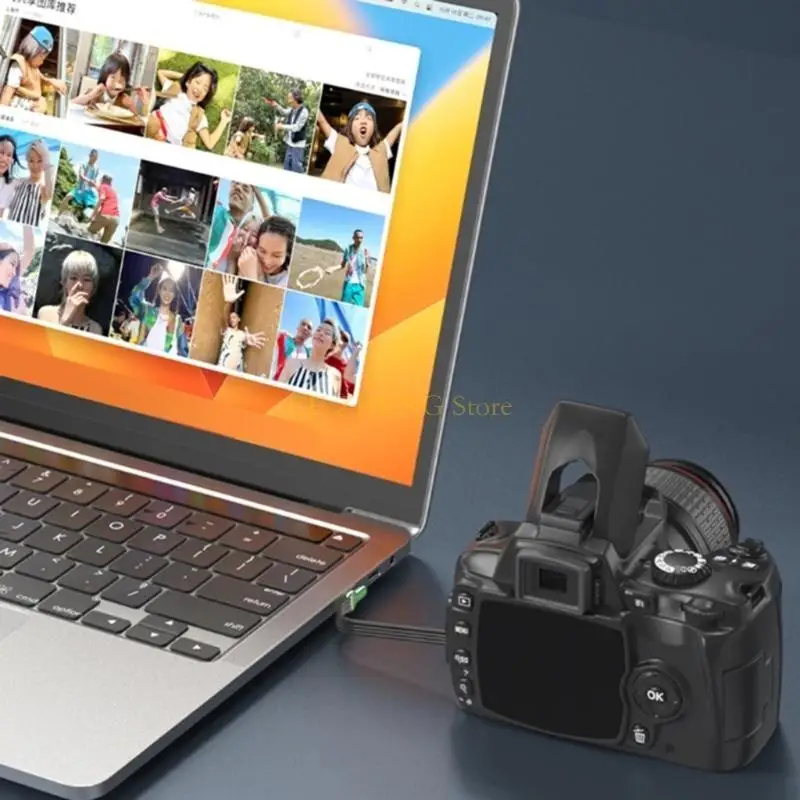 E56B 60W 90 градусов USB C Мужчина с женским и мужским кабелем с плоской лентой для смартфонов