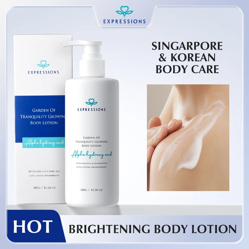 

Moisturizing Body Lotion - Nourishing & Hydrating with Avocado Oil & Niacinamide, Non-Greasy, Long-Lasting Fragrance