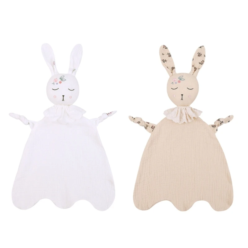 

Infant Toddlers Animal Security Blanket Cartoon Nursery Comfort Towel Snuggle Toy Appease Towel for Soothing Sleep D5QA