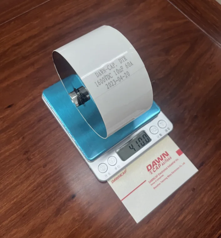 DAWNCAP DTR 10UF 1600V DC 60A High-voltage Resonant heater Capacitor