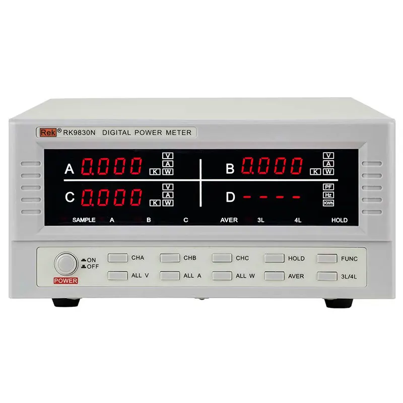 

Китай, REK RK9830N, 0-600 в, трехфазный интеллектуальный измерительный прибор электричества 0-40 А, интеллектуальный измеритель мощности