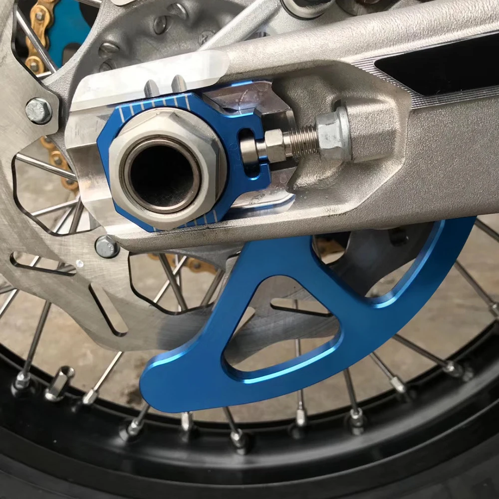NICECNC For 2023 2022 GasGas EC 300 EC 250 EC 300F 250F Husqvarna TE 300 300i FE 450 350 Motorcycle Rear Brake Disc Guard Cover