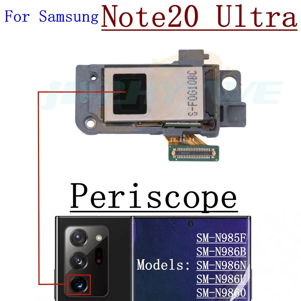 Front Back Camera For Samsung Galaxy Note20 Ultra 5G Selfie Frontal Backside Main Rear Facing Camera Module Flex Parts