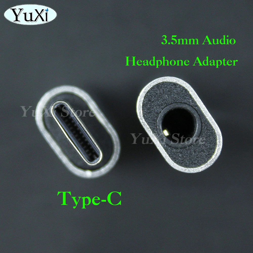 1 PC Type-C ถึง 3.5 มม.อะแดปเตอร์หูฟัง 3.5 แจ็ค USB C Audio Converter สําหรับโทรศัพท์ชายหญิงสายหูฟังเชื่อมต่อ Aux