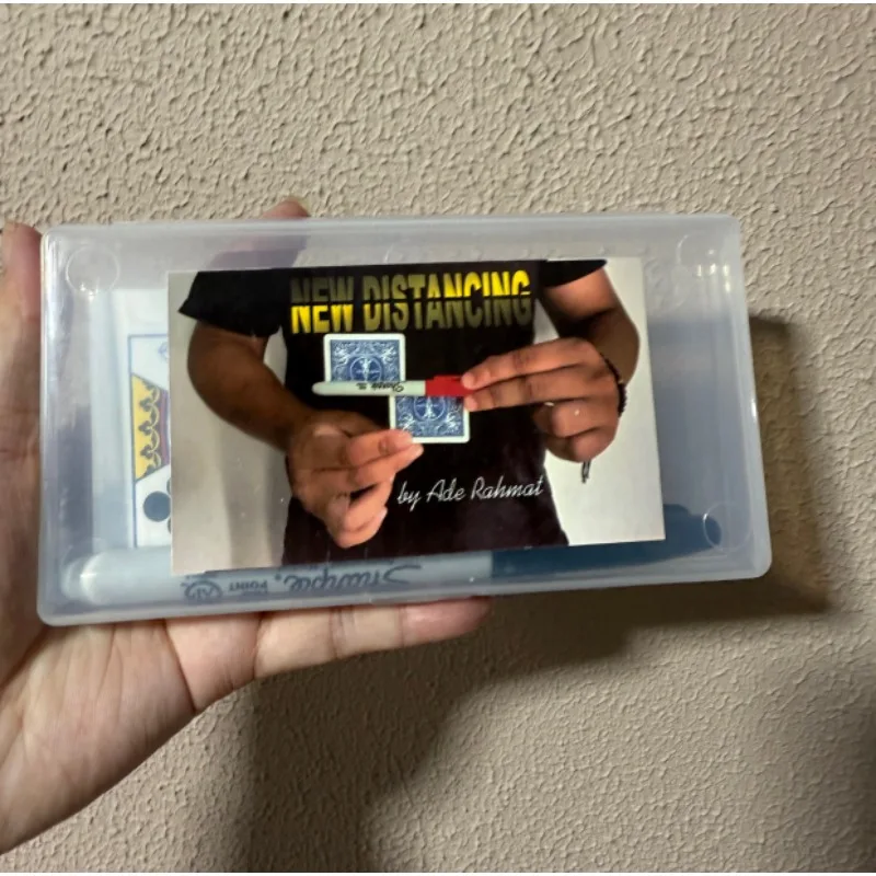 NEW DISTANCING By Ade Rahmat Gimmick Magic Tricks Street Performer Magician Card Magic Props Illusions Stage Visual Effect Funny