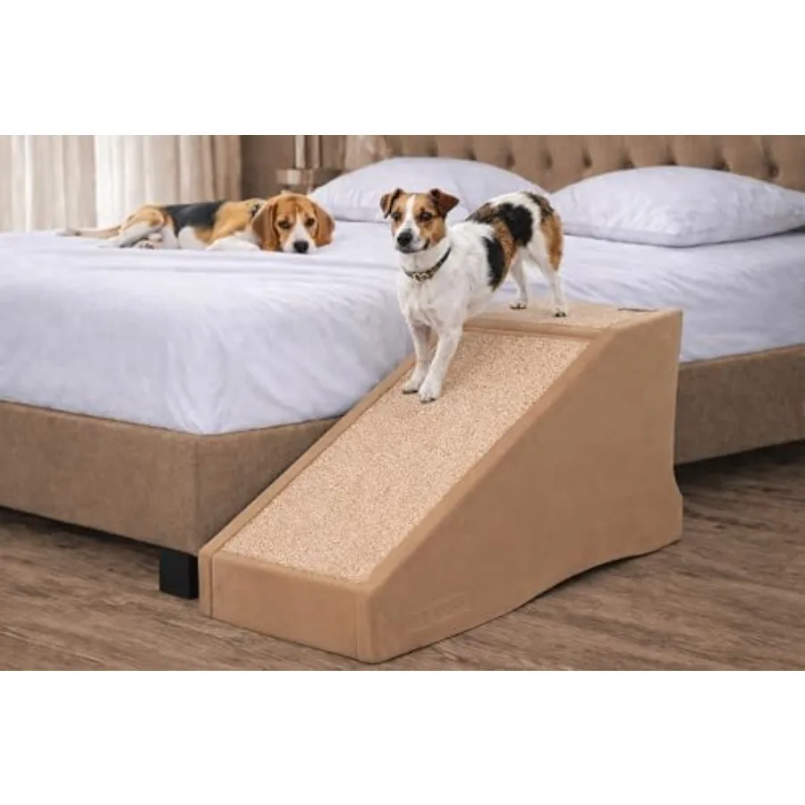 

Stramp Stair and Ramp Combination for Dogs/Cats Easy Step Lightweight/Portable Sturdy Easy Assembly No Tools Required 1 Model