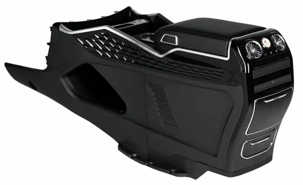 2022 Auto Modify Customized Luxury Front Armrest With Cup Holder Refrigerator Car Interior Accessories