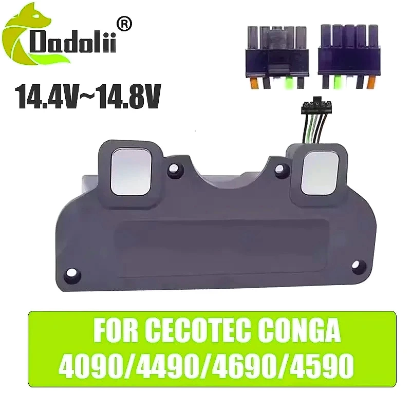 

Сменный аккумулятор 12800 мАч для CECOTEC CONGA 4090 4490 4590 4690, аксессуары для робота-пылесоса, запасные части, инструмент