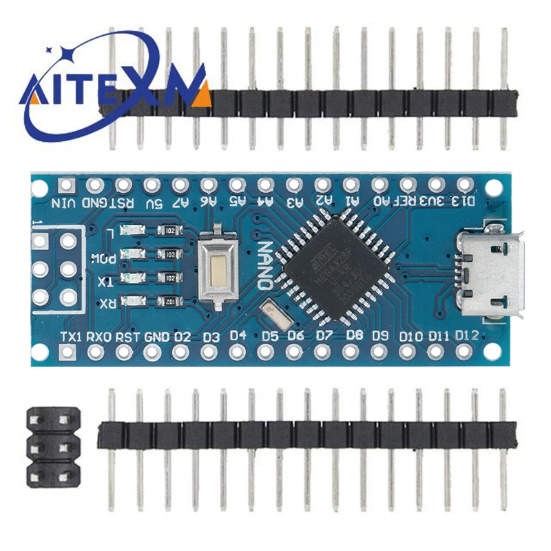 Mini / Type-C / Micro USB Nano 3.0 z ładowarką Nano kontroler kompatybilny z bootloaderem dla arduino CH340 sterownik USB 16Mhz ATMEGA328P