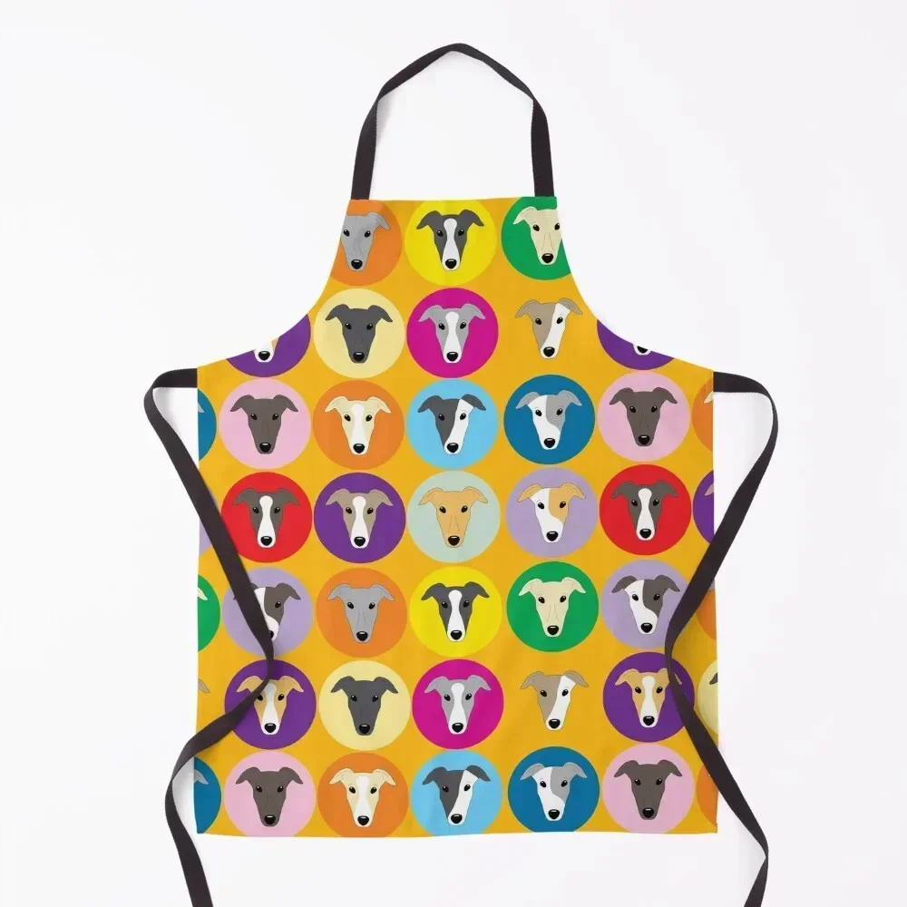 

Colors of The Greyhound Nation Apron Kitchens Men Women's Dress kitchen clothes For Women Apron