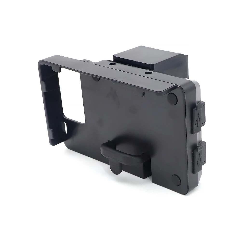 Black For BMW R1200RT 14-20 R1250RT 18-21 Navigation bracket GPS Navigator USB charger Phone Navigation holder R 1200 1250 RT 3