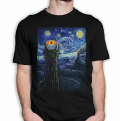 Mordor Starry Night T-Shirt, LOTR Fan Shirt, Rings Of Power Shirt, Funny LOTR long or short sleeves