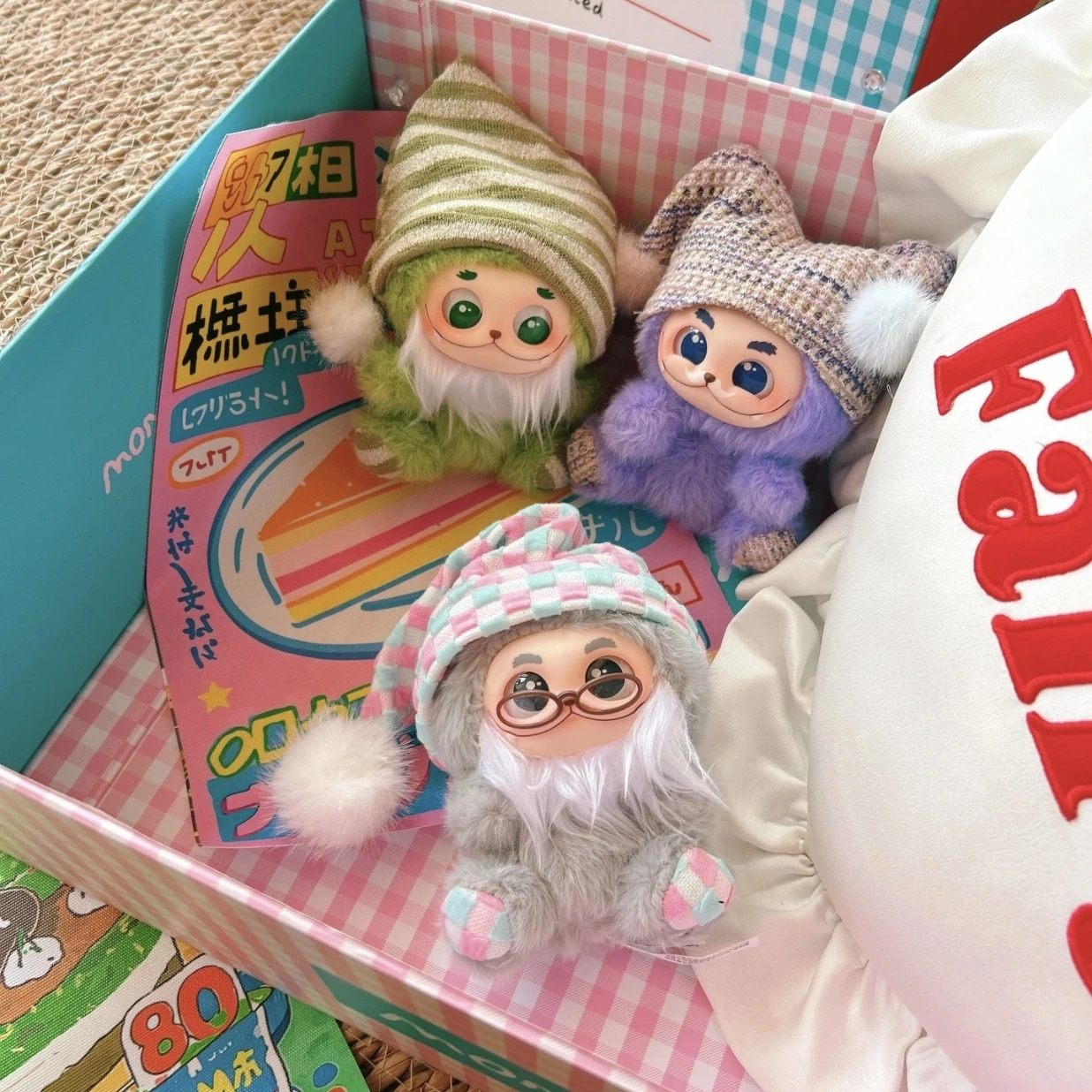 

Gismow Little Bean Bag League Series Blind Box Cute Little Bean Bag Vinyl Surprise Bag Anime Doll Pendant Mystery Box Toy Gift