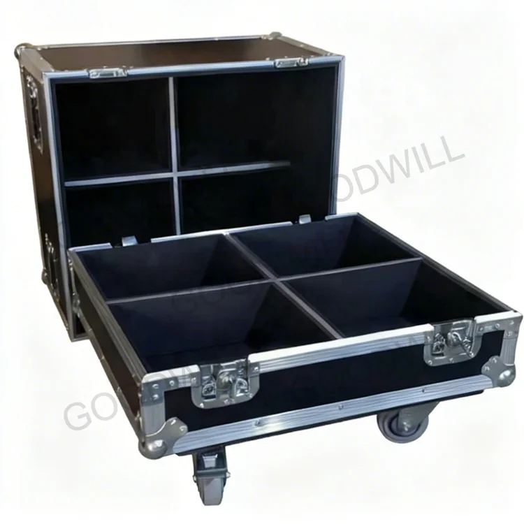 Professional 4IN1 Speaker Audio Sound Storage Case CE Certified Waterproof Fireproof Heavy Duty Protection OEM ODM
