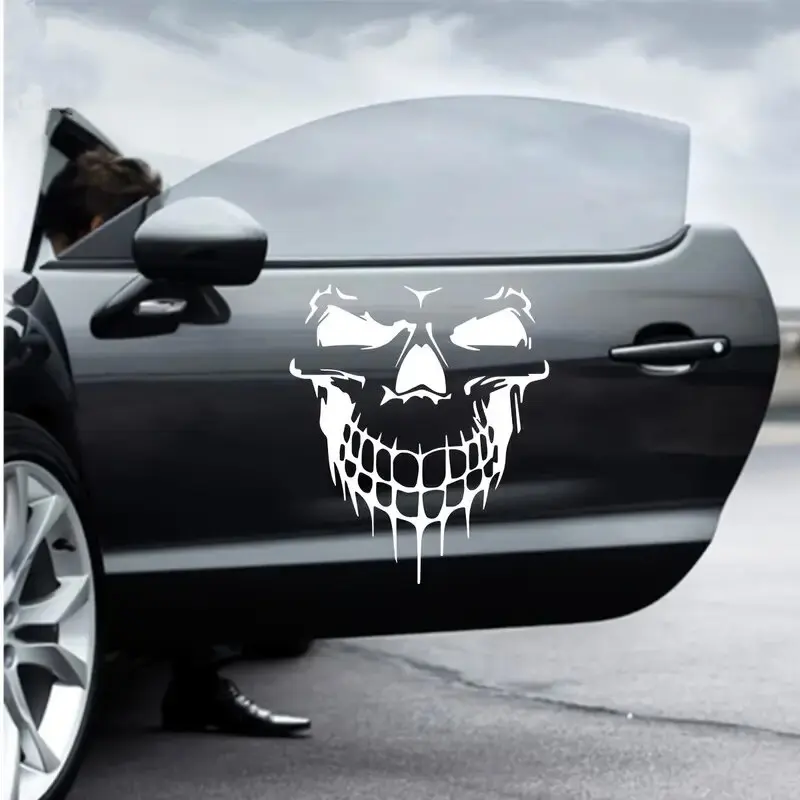 SKULL FACE Stickers,cool&fashion stickers with High quality for cars trucks motorcycles &laptops!