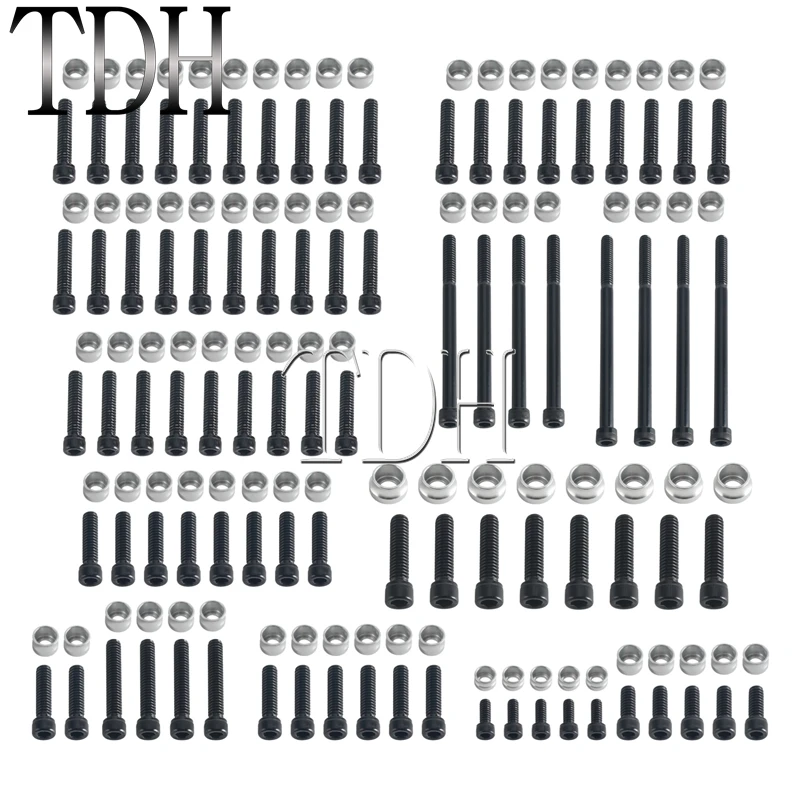 Engine Bolt Screw Covers Kits For Harley M8 Engine Softail 2018-2025 Street Bob FXBB FXBBS Fat Bob FXFB FXFBS Low Rider Breakout