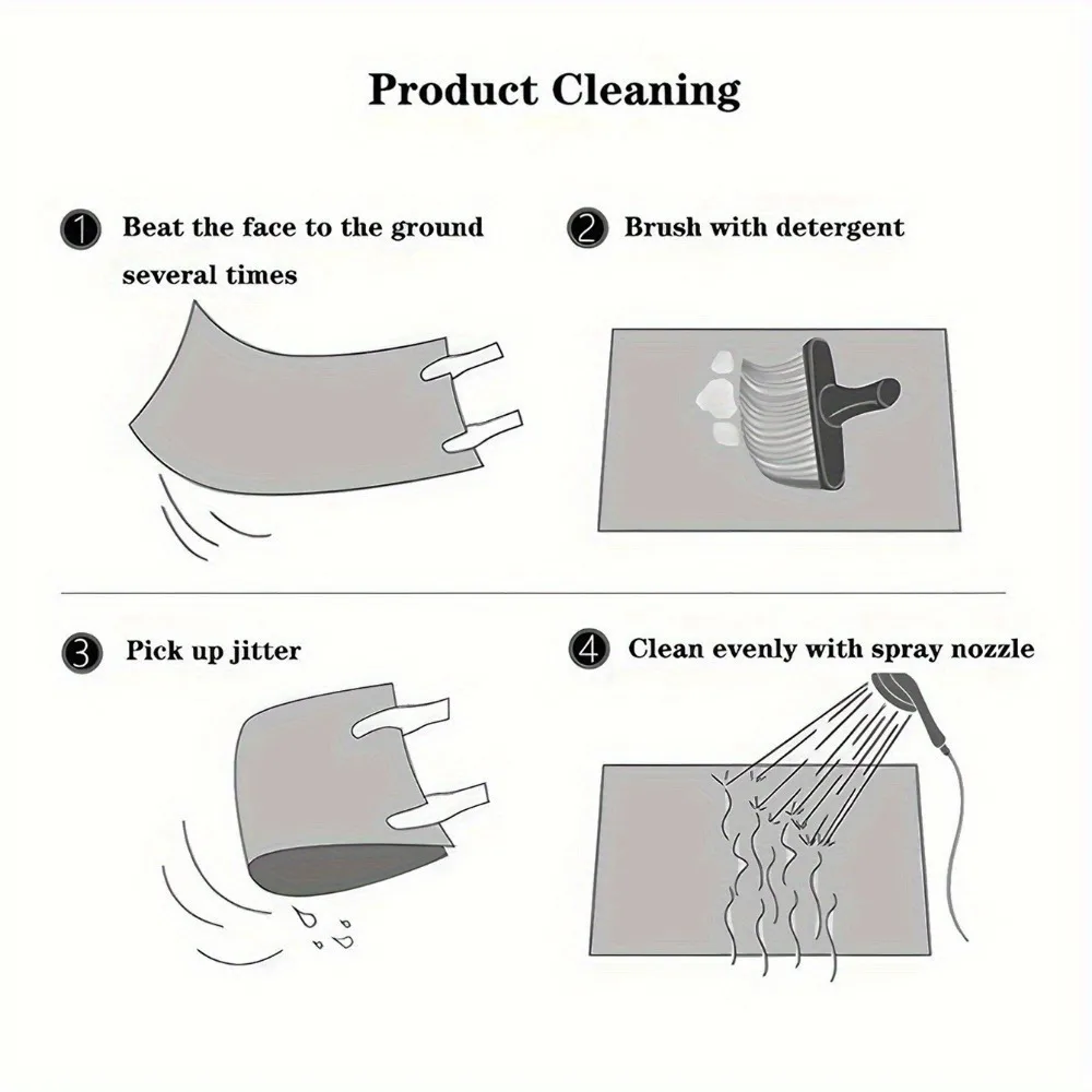 ممسحة كفوف القطط - تصميم رائع، تجلب المرح، سحر محبب، ولمسة غريب الأطوار إلى مدخل منزلك