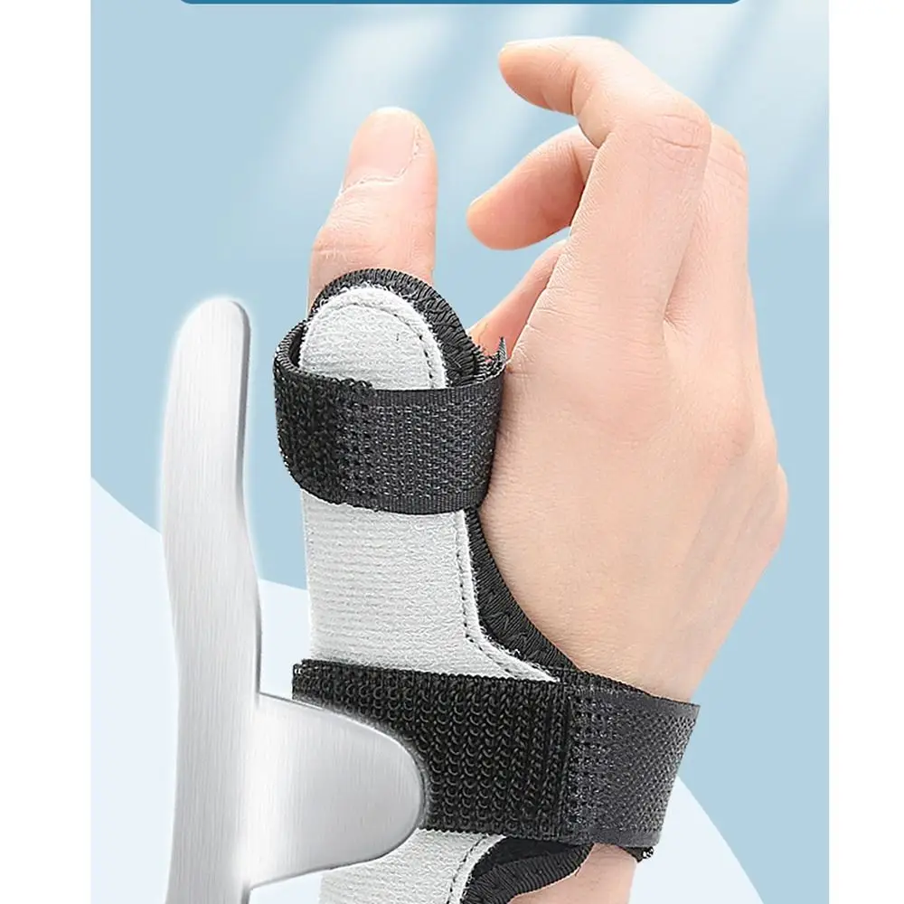 Accessories Adjustable Finger Extension Splint Aluminum Breathable Finger Splint Brace Compression Finger Support Strap