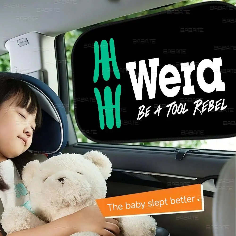 W-Wera-Tools 1 قطعة سيارة كهرباء ظلة UV حامي ذاتية اللصق نافذة السيارة الجانبية الشمس قناع طبقة حماية