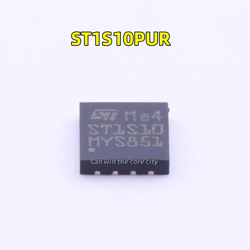 10 pieces ST1S10PUR ST1S10 Power chip switch regulator chip package QFN-8 new original