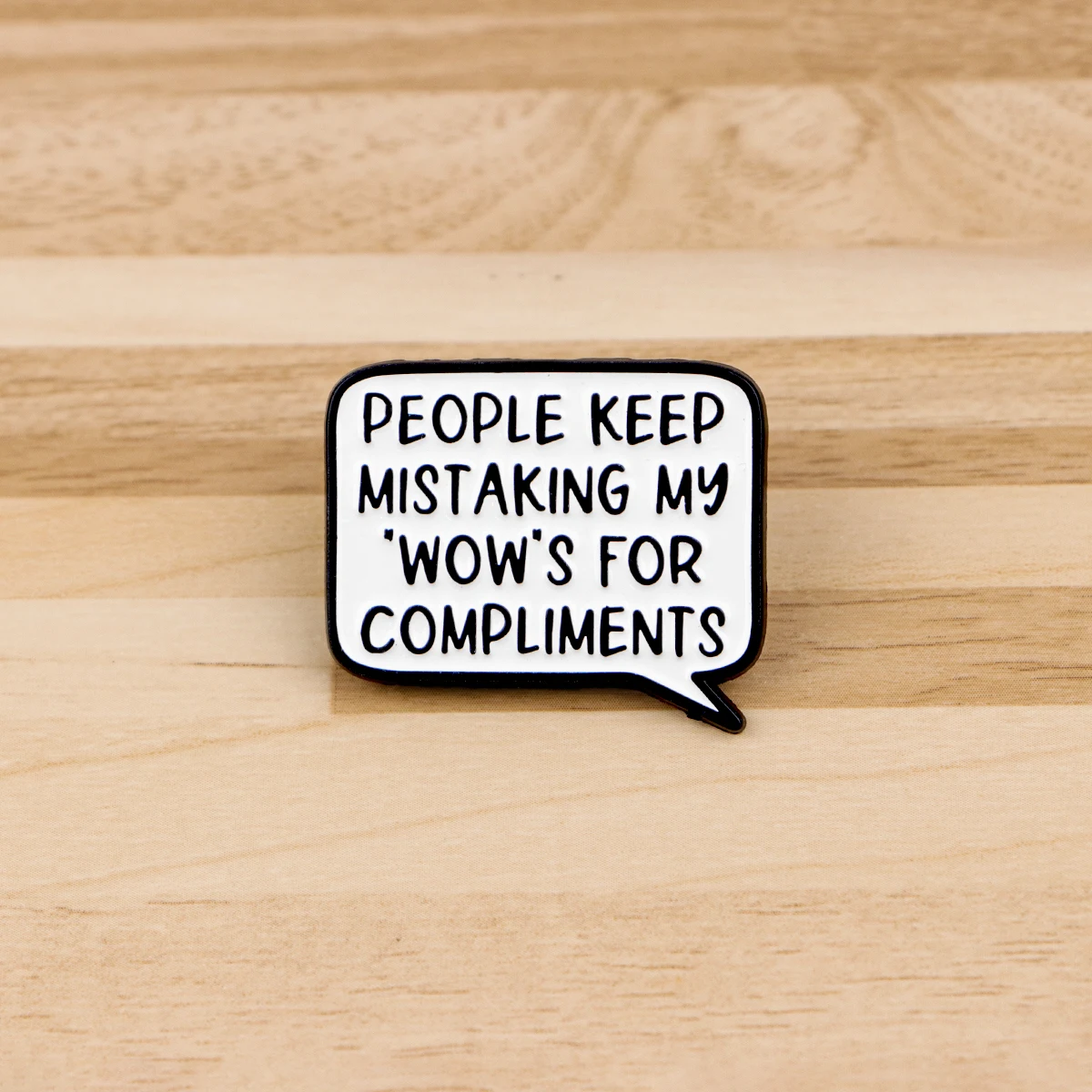 Supernatural Funny Quotes Enamel Pin 