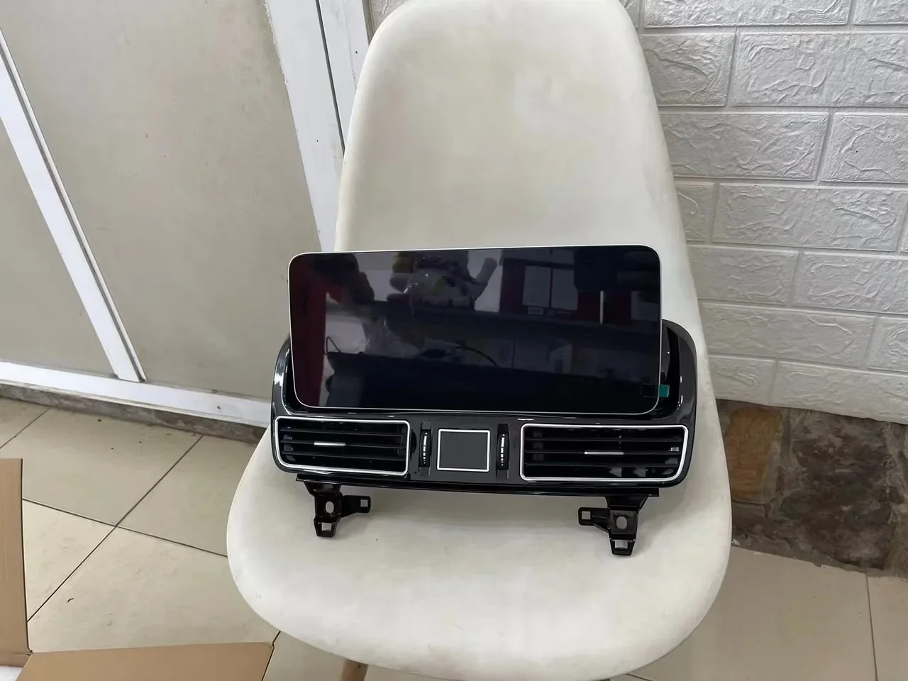 Leitor multimídia de carro Android 12 para Mercedes Benz, Snapdragon, GPS, rádio, Auto Carplay, 4G, ML, GL, GLE, GLS, 2012-2018, 12.3in