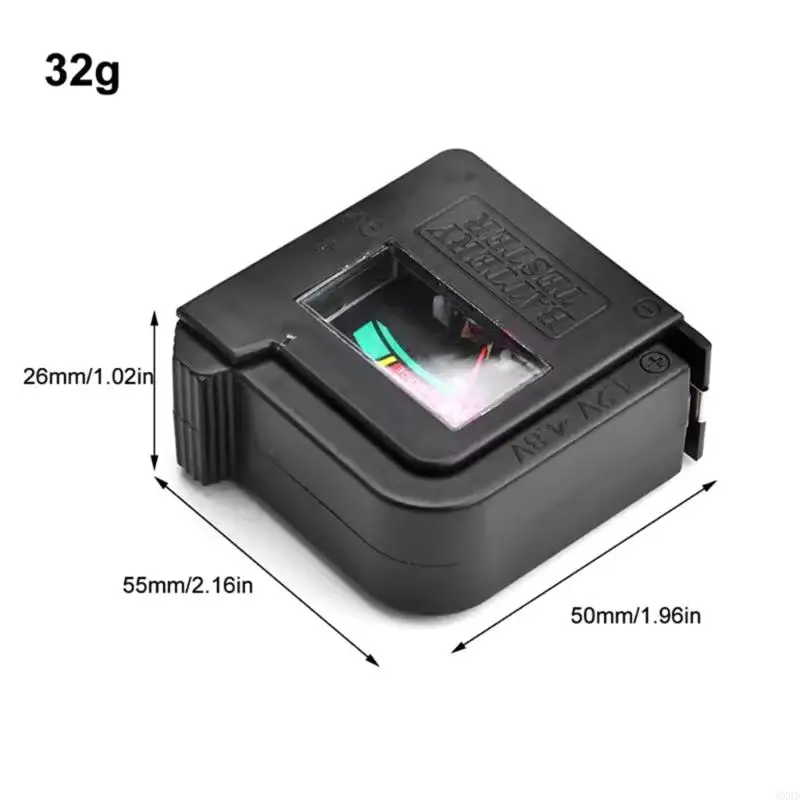 HX6D BT860 Tester batteria Risposta rapida Contesto tensione della batteria per cella a pulsante da 1,5 V 9 V 1,5 V