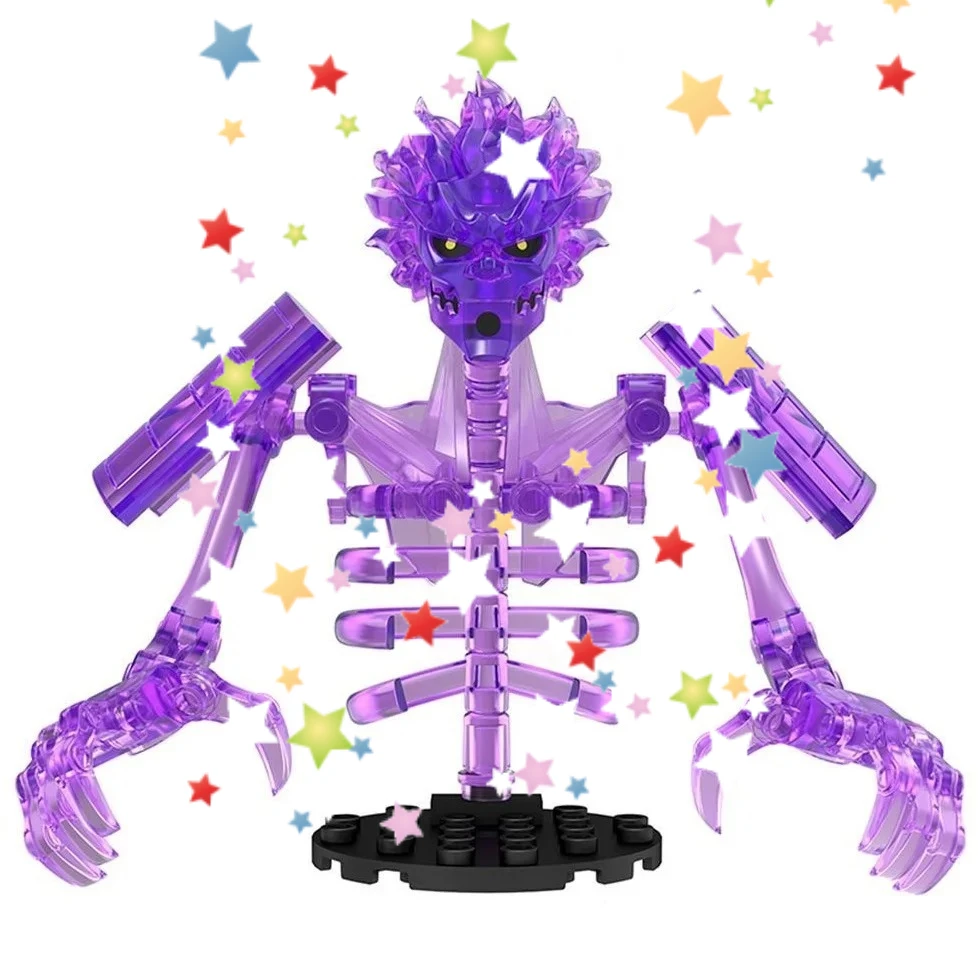 

Skeleton Building Blocks Ghost Skull Mini Action Figure Toys High 15.5cm