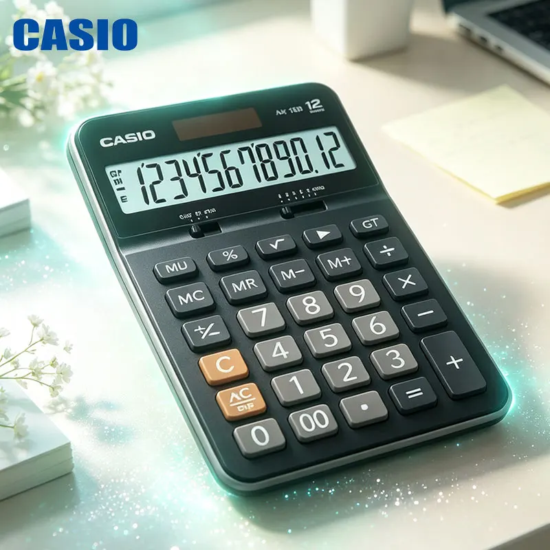 Casio AX-12B/DX-12B/DX-120B/AX-120B Ultra-fast response calculator,data calculation,efficient office work,time and effort saving