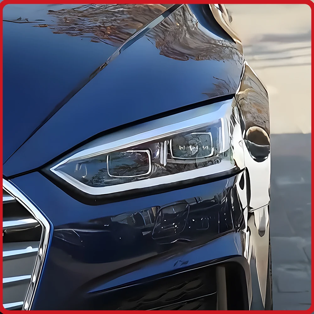 

Для Audi A5 B9 2017-2019: Комплект фар с LED-линзами-проекторами, обновление с низкого на высокий уровень, с функцией сигналов поворота, Plug and Play