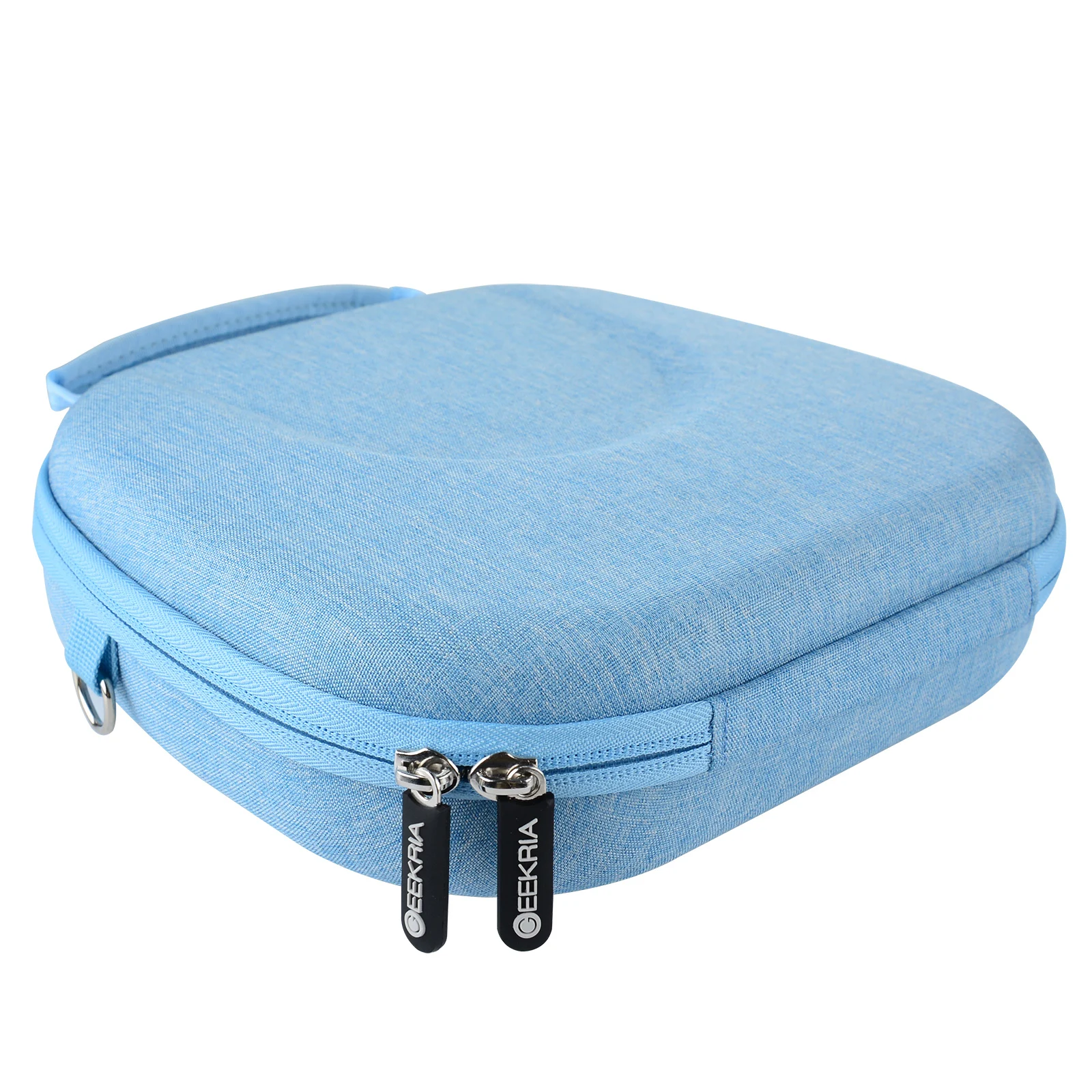 حافظة سماعات الرأس Geekria Shield متوافقة مع حافظة سماعات AirPods Max، حقيبة حمل بديلة ذات غلاف صلب للسفر